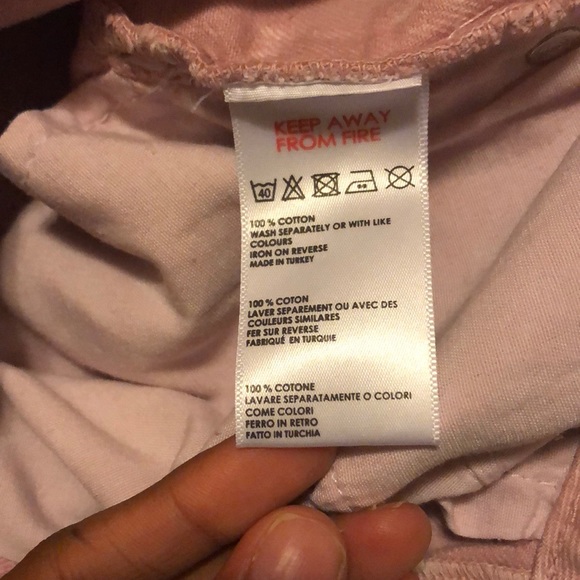 BDG high waisted light pink pants. UO - Picture 4 of 5